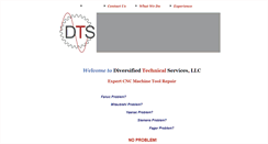 Desktop Screenshot of dtsmachinetool.com
